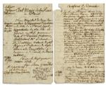 Napoleonic Era Document Signed by Baron Louis Sebastian Grundler in 1814 -- Military Governor of Paris Under Newly Restored Louis XVIII