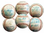 World Champion New York Yankees 1961 Team-Signed Ball -- Roger Maris, Yogi Berra, Tony Kubek and More -- With PSA/DNA COA