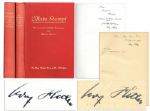 Adolf Hitler Signed Copies of His Mein Kampf -- Both Volumes Including a 1st Edition of Volume II, Signed by Hitler in 1925, Inscribed to Future SS Leader Josef Bauer