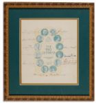 Rare ''Wizard of Oz'' Autograph -- Clara Blandick ''Auntie Em'' -- With PSA/DNA COA