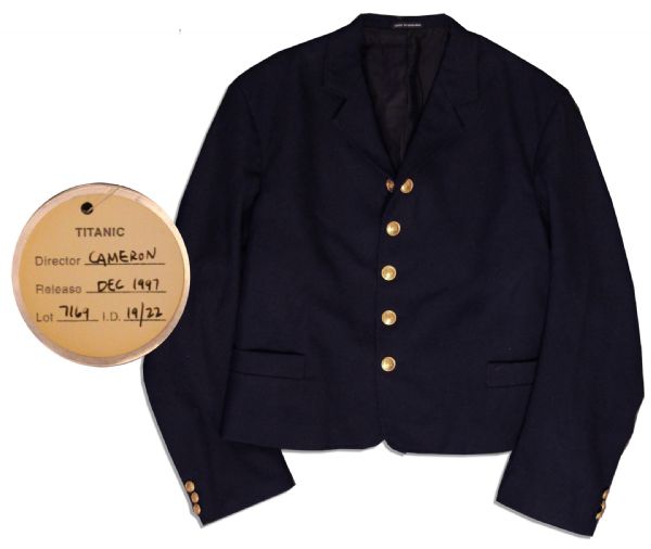 ''Titanic'' Screen-Worn First Class Steward's Jacket -- With a COA From 20th Century Fox