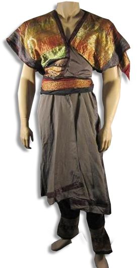 ''Spartacus'' Screen-Worn Silk Costume -- Custom-Made For Nick Tarabay as Ashur in the Season Finale of the First Season
