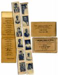 Booklet From the First Ever FIFA World Cup in 1930 -- With Photos of The Uruguayan Team
