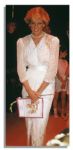 Princess Diana Iconic Dress Worn to a 1987 Benefit In London -- Handmade by the Prominent Designer Zandra Rhodes