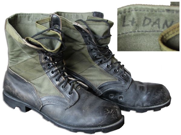 ''Forrest Gump'' Boots Screen-Worn by Gary Sinise in His Oscar Nominated Role as ''Lt. Dan Taylor''