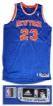 Marcus Camby New York Knicks Jersey -- Game-Used Against Toronto Raptors to Clinch Playoff Spot -- 22 March 2013