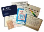 Television Legend Milton ''Uncle Miltie'' Berle Personal Wallet -- Contains His Ticket to the 1968 Democratic Convention, Photo of a Lady & Other Items