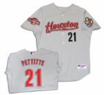 Andy Pettitte Houston Astros Game-Worn Jersey From the 2004 Season
