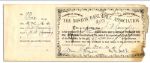 Very Rare 1881 Boston Baseball Association Stock Certificate