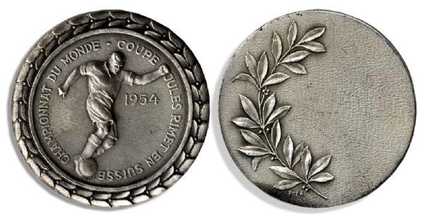 Official 1954 World Cup Participation Medal