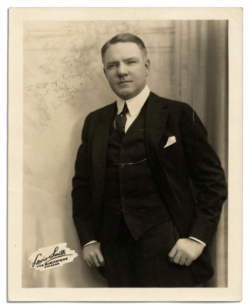 Early 20th Century Entertainer W.C. Fields Signed 8'' x 10'' Photo -- With PSA/DNA COA