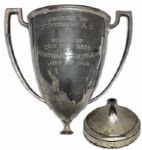 Trophy Awarded to Wilbur Shaw, The Winner of The 100 Mile Race at Northampton Track in 1926