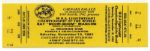 Unused & Pristine Ticket From Tragic Ray Mancini/Duk-Koo Kim Fight
