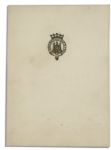 Queen Elizabeth II & Prince Philip Signed Christmas Card -- Early Signature by Elizabeth as a Princess