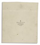 Queen Elizabeth II & Prince Philip Signed Christmas Card -- Early Signature by Elizabeth as a Princess