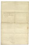 French Military Document Signed by King Louis XV -- Using His Masonic Signature