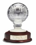 Nat Lofthouses National Football Hall of Fame Induction Award Trophy