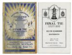 Program From the F.A. Cup Final in 1929 Between Bolton & Portsmouth
