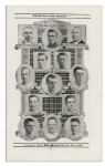 Program From the F.A. Cup Final in 1929 Between Bolton & Portsmouth