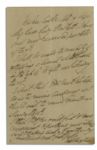 Duke of Wellington Autograph Letter Signed With Vintage Etched Portrait
