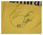 Santi Cazorla Match Worn Manchester United Shirt Signed