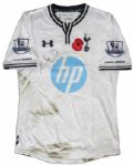 Tottenham Hotspur Football Shirt Match Worn and Signed by Michael Dawson