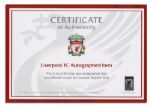 Lucas Leiva Liverpool Match Worn Shirt Signed