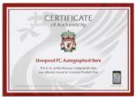 Liverpool's Steven Gerrard Match Worn Shirt Signed