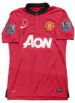 Shinji Kagawa Match Worn Manchester United Football Shirt Signed 