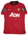 Giggs Signed Match Worn Shirt From Manchester United