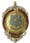 Harry Hampton's Aston Villa 1909-1910 Division Championship Gold Medal