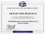 Christian Bale Screen-Worn Jacket & Hooded Sweatshirt From ''Out of the Furnace''