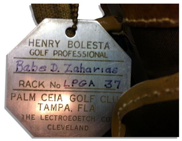 Masters Championship Trophy Babe Didrikson Zaharias Personally Owned Golf Clubs Used in the Tam O'Shanter Tournaments -- Named Female Athlete of the 20th Century by the Associated Press