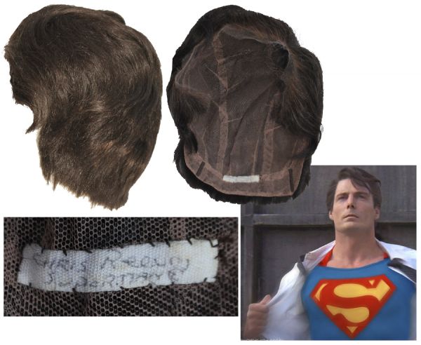 Christopher Reeve Screen-Worn ''Superman III'' Wig