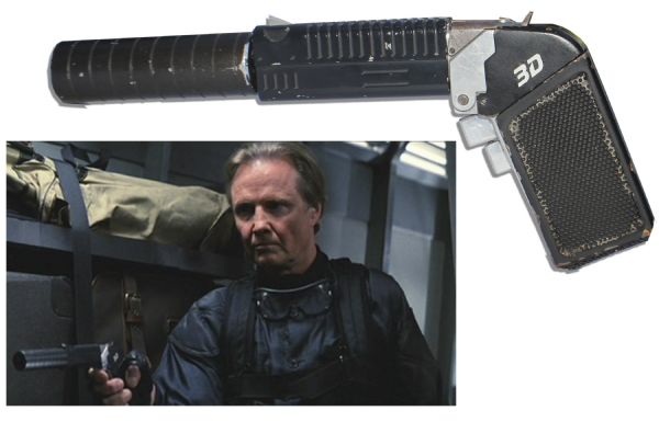 Jon Voight Screen-Used Hero Prop Pistol From ''Mission Impossible'' -- Unique Custom Gun Assembled Onscreen by Voight From Radio Parts