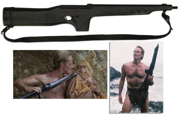 Charlton Heston's Screen-Used Hero Prop Rifle From ''Planet of the Apes'' -- The Ultimate Charlton Heston Piece & Likely Last Surviving Prop Gun From the Film -- A Coveted Sci-Fi Weapon