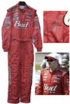Dale Earnhardt, Jr. Racing Suit Worn & Signed
