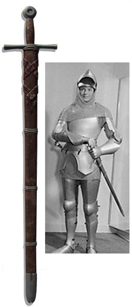 Ingrid Bergman ''Joan of Arc'' Sword