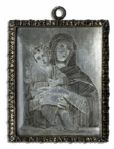 Duchess of Windsor Wallis Simpson Personally Owned Engraving of Madonna and Child