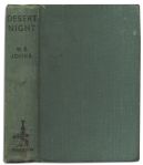 Very Scarce First Edition, First Printing of Captain W.E. Johns' ''Desert Night'' -- One of Only Eleven Copies Known to Exist