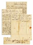 Account of Santa Annas 1842 Attack on Texas -- ...invaded by...Mexicans...Santa Anna has been foiled once in this country and has not come the second time without being prepared...