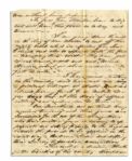 Account of Santa Anna's 1842 Attack on Texas -- ''...invaded by...Mexicans...Santa Anna has been foiled once in this country and has not come the second time without being prepared...''
