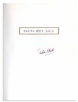 Julia Child Signed First Edition of ''Baking With Julia''