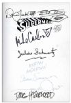 ''Superman From the 30's to the 70's'' -- Signed by 9 of Superman's Contributors Including Illustration Team Curt Swan & Murphy Anderson & ''Death of Superman'' Artists Janke and Bogdanove