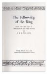 J.R.R. Tolkien's Classic ''Lord of the Rings'' Trilogy -- First Edition Set