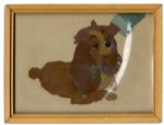 Disney Animation Cel From ''Lady and the Tramp'' -- With Disney Seal