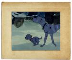 Disney's ''101 Dalmations'' Original 1961 Animation Cel