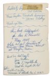 Incredible Crew-Signed Copy of ''Giant'' -- Signed by the Movie's Director & Cast Including James Dean, Elizabeth Taylor, Rock Hudson & More