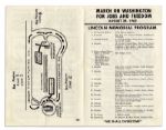 ''March on Washington for Jobs and Freedom'' Rare Program -- The Event Where Martin Luther King Delivered His ''I Have a Dream'' Speech