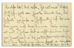 Desert Fox Erwin Rommel Autograph Letter Signed to His Wife -- ...In my thoughts I am...happy in the park at our house and in the garden. Most sincere greetings and kisses... -- PSA COA